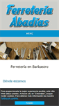 Mobile Screenshot of ferreteriaabadias.com