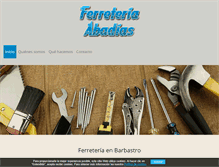 Tablet Screenshot of ferreteriaabadias.com